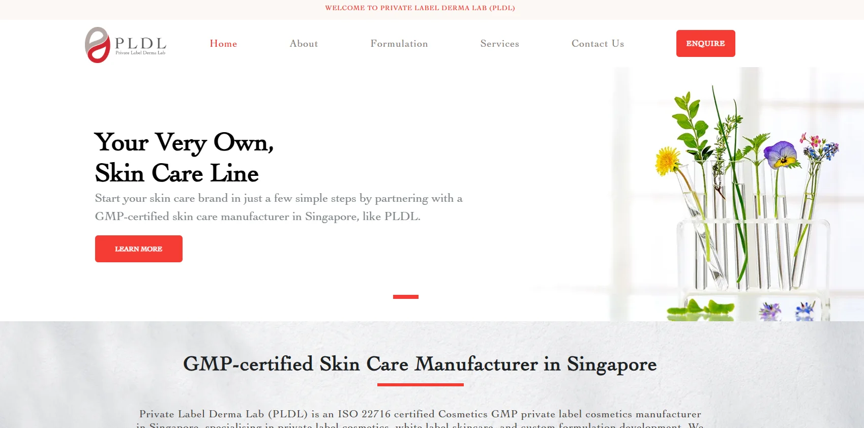 PLDL GM – Private Label Skincare Manufacturer